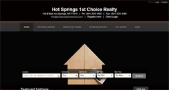 Desktop Screenshot of hotspringsfirstchoice.com